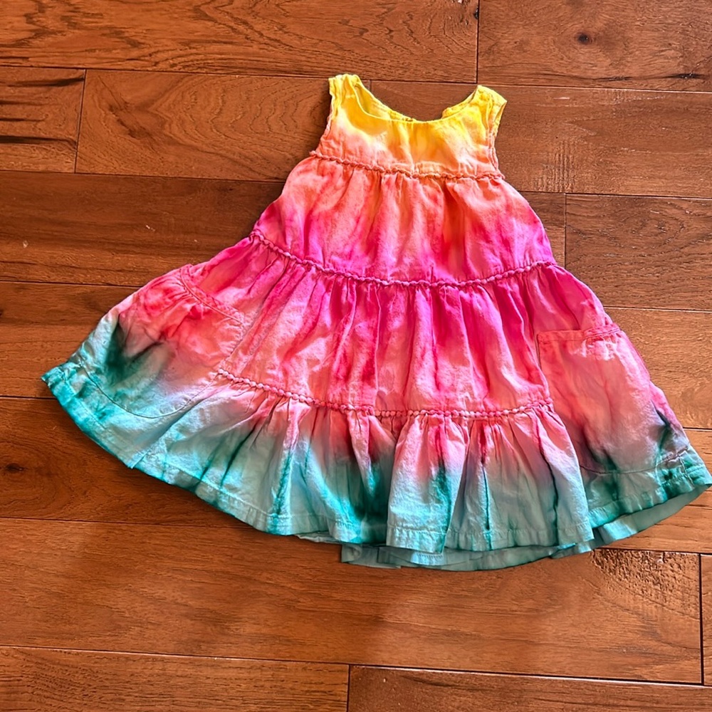 Pandemonium toddler’s tie dye dress